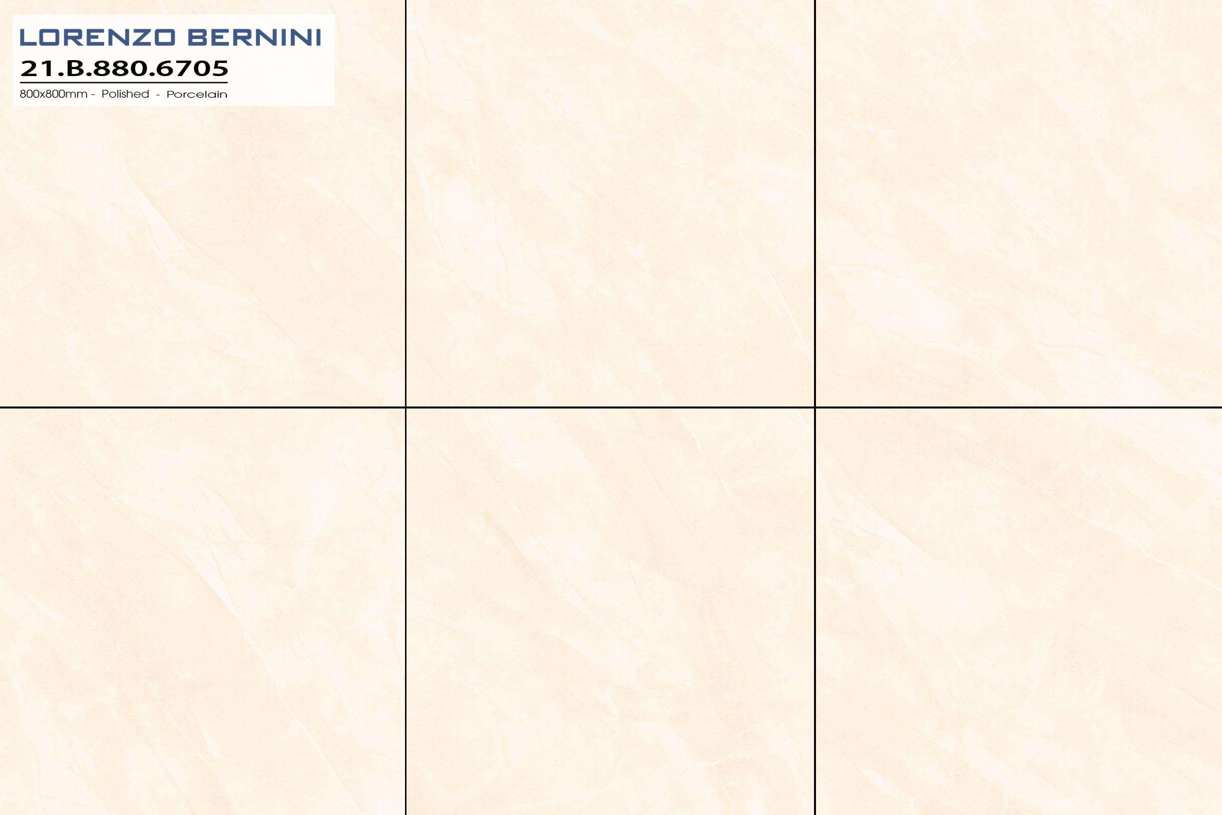 Gạch ốp lát Lorenzo Bernini 80x80 ARMANI 21.B.880.6705 - Ảnh 3