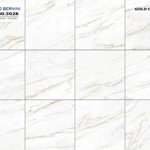Gạch ốp lát Lorenzo Bernini 80x80 Gold Calacata 21.B.880.5028