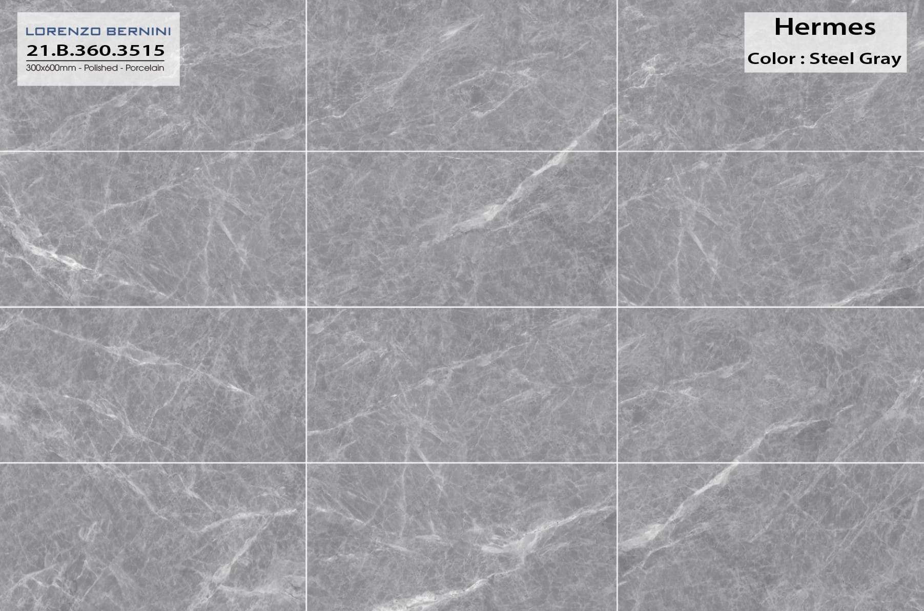Gạch ốp lát Lorenzo Bernini 30x60 HERMES 21.B.360.3515 - Ảnh 3