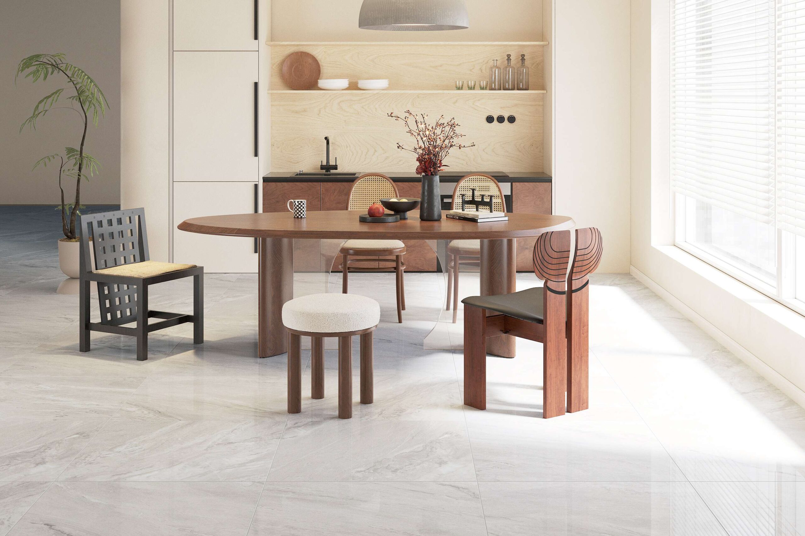 Gạch ốp lát Lorenzo Bernini 80x80 La plata 21.B.880.8812