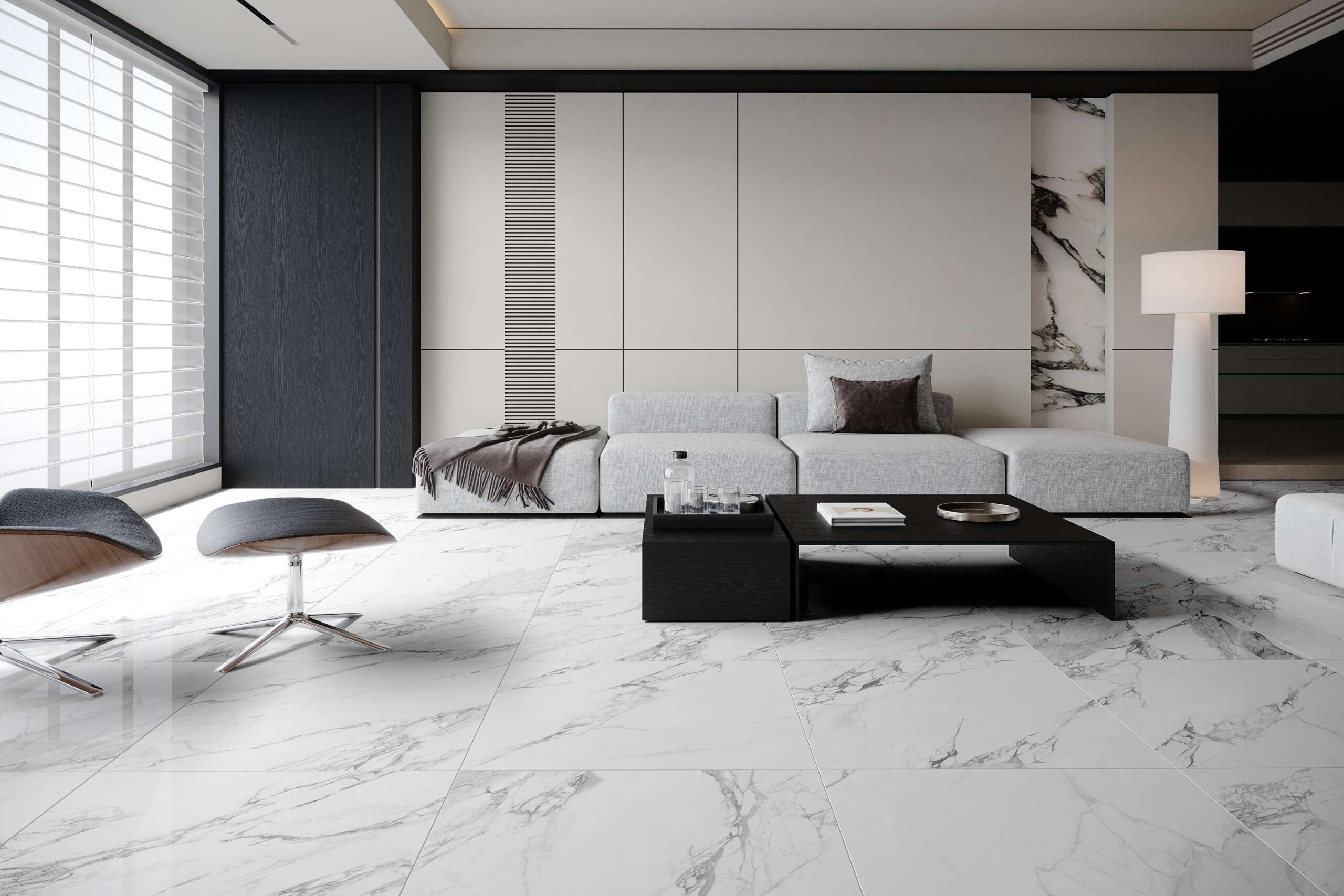 Gạch ốp lát Lorenzo Bernini 80x80 Modern Calacata 21.B.880.8813 - Ảnh 2