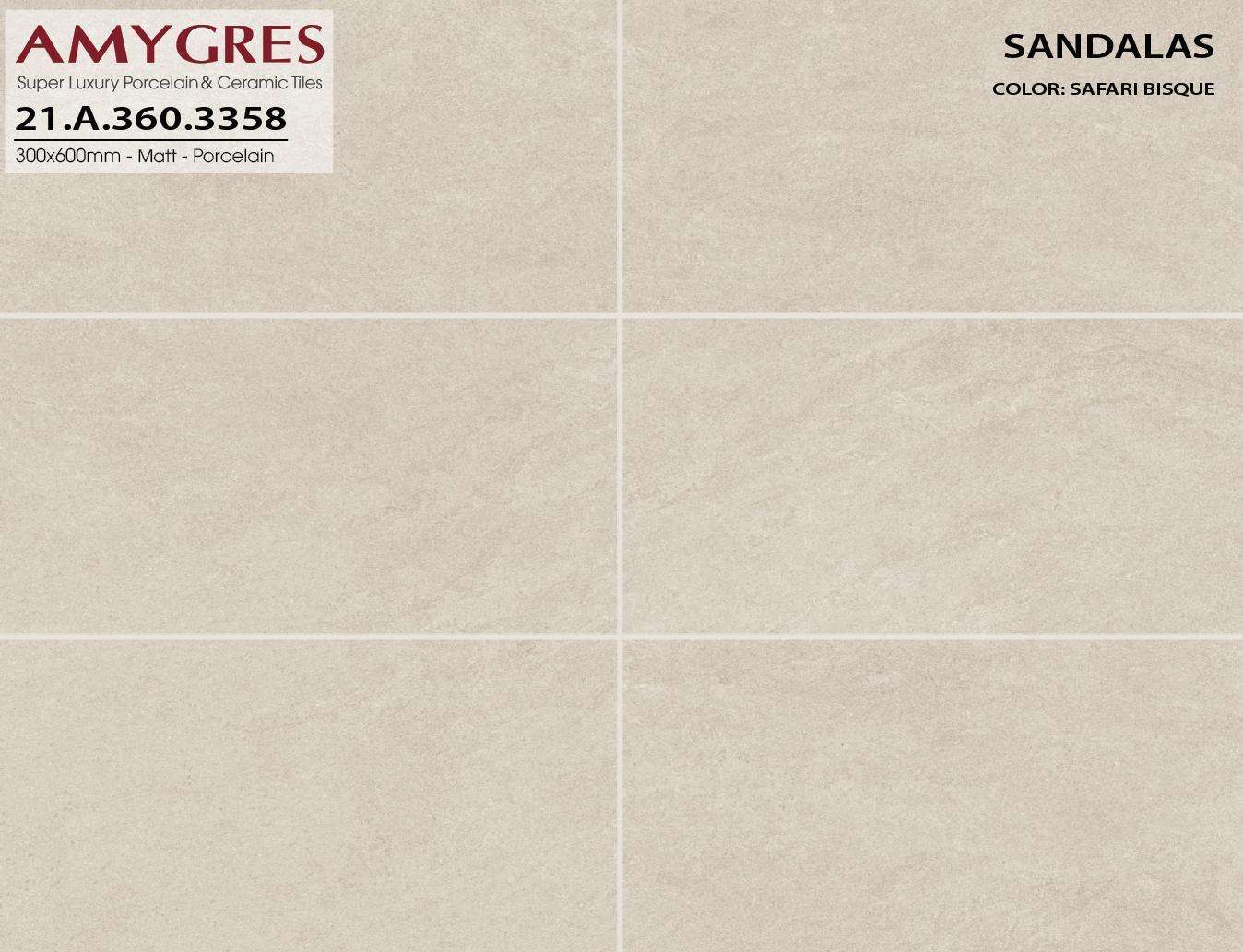 Gạch ốp lát AMYGRES 30x60 SANDALAS 21.A.360.3358 - Ảnh 2