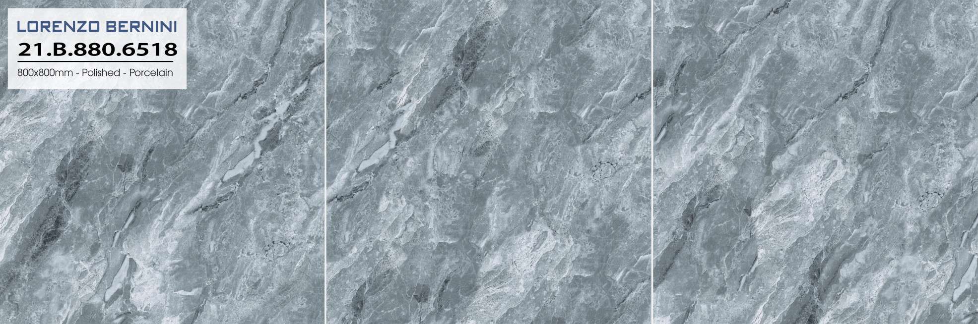 Gạch ốp lát Lorenzo Bernini 80x80 Solo 21.B.880.6518