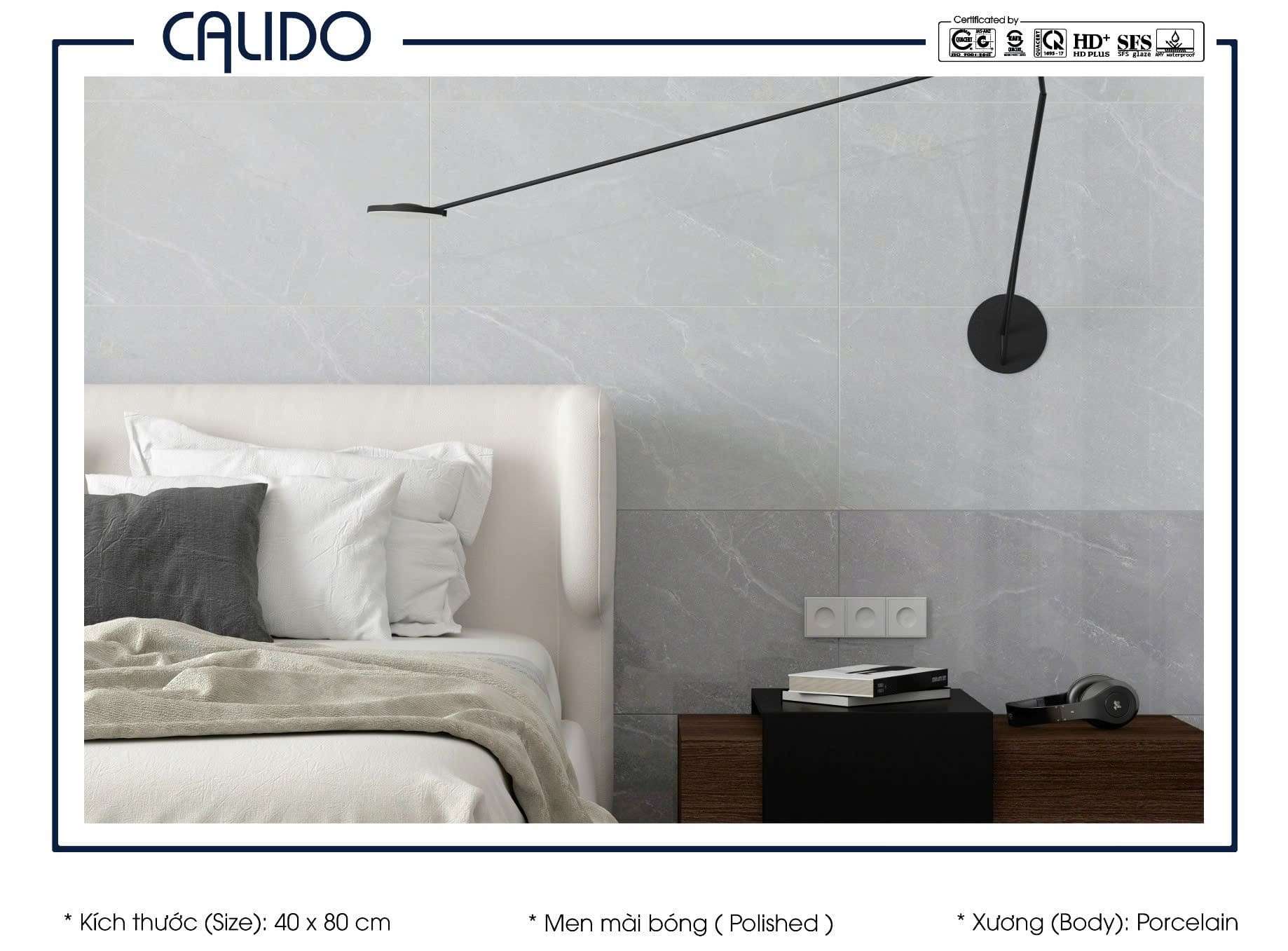 Gạch ốp lát CALIDO 40x80 Solo 21.C.480.3432 - Ảnh 2
