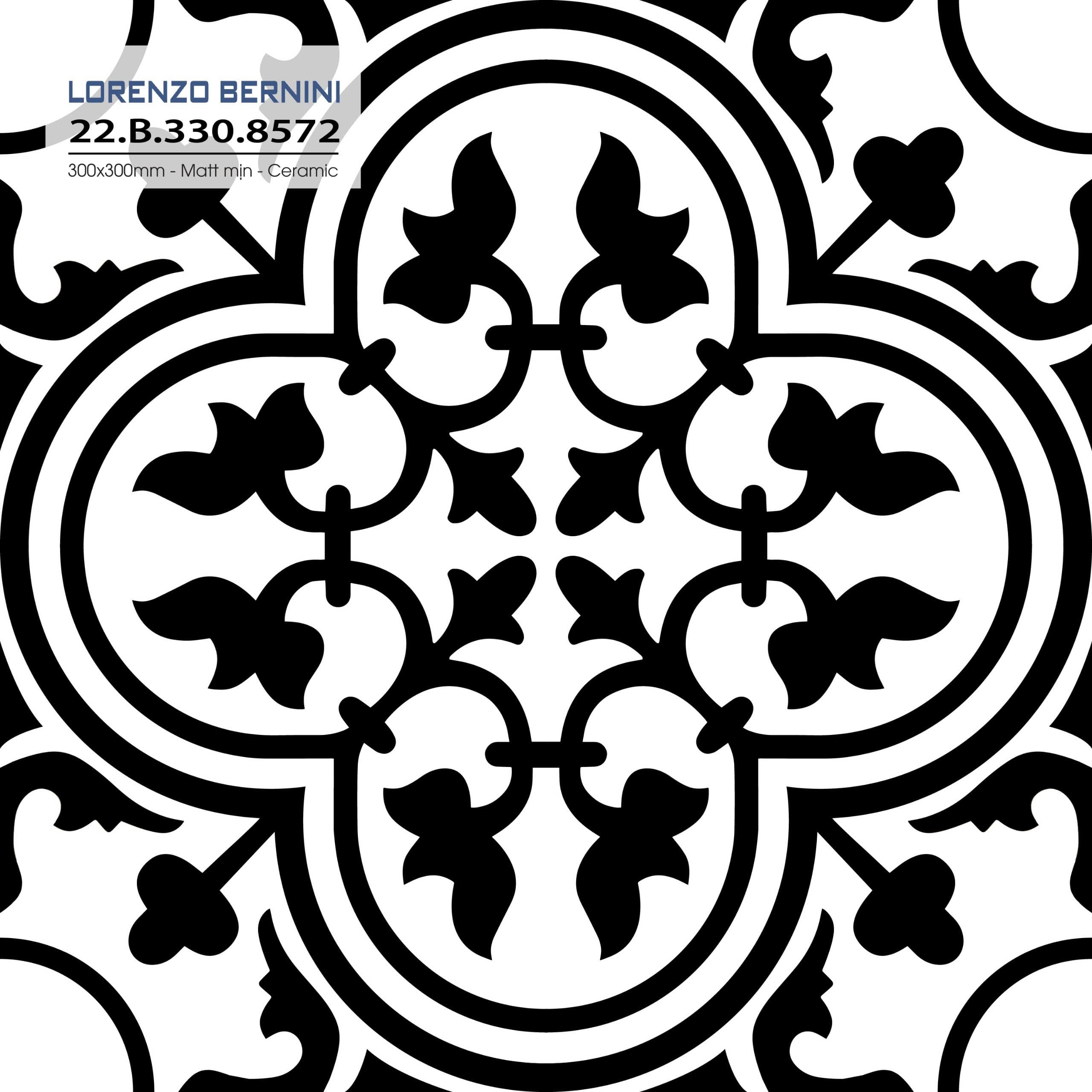 Gạch ốp lát Lorenzo Bernini 30x30 Solo 22.B.330.8572 - Ảnh 2