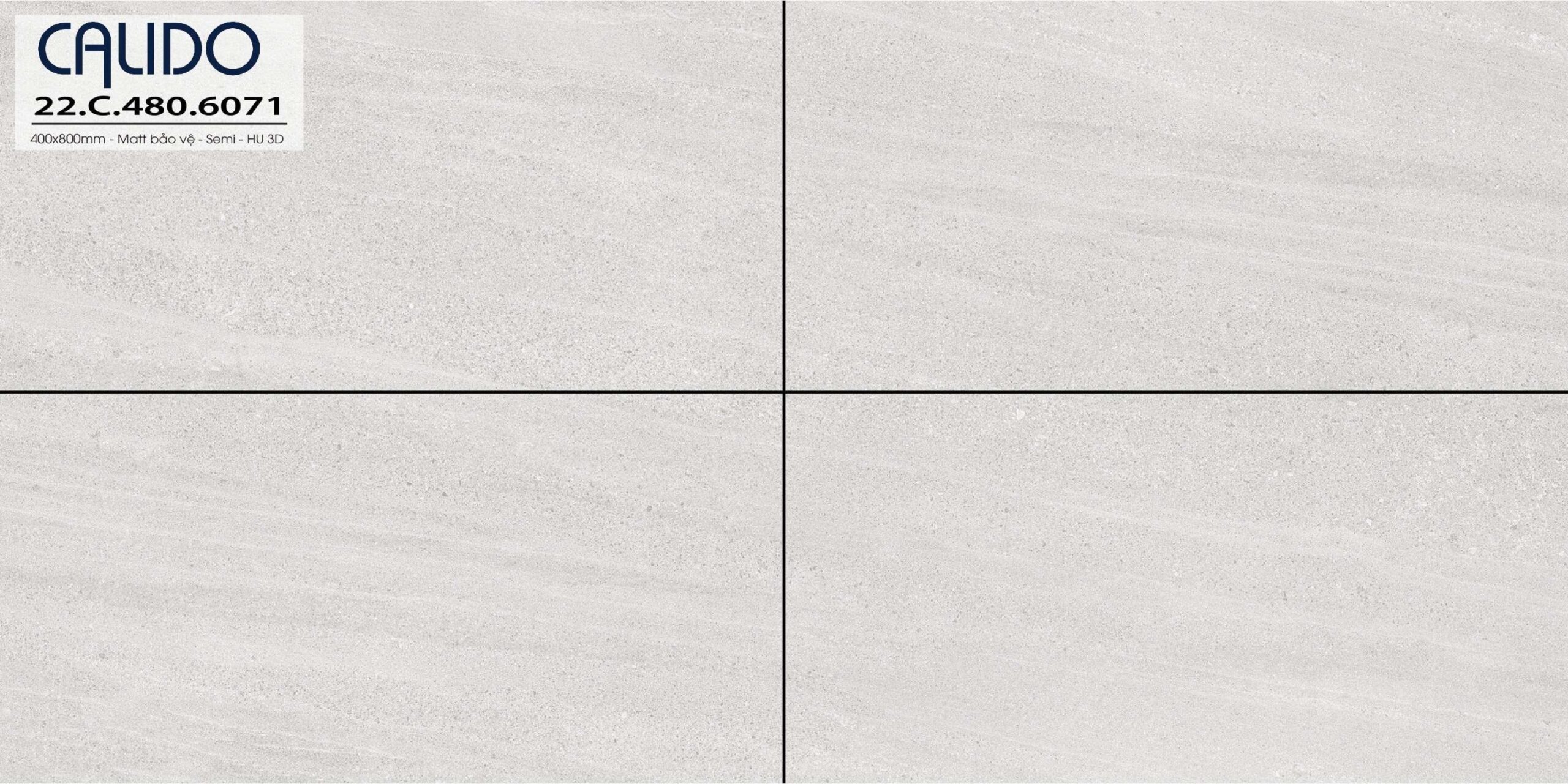 Gạch ốp lát Calido 40x80 Solo 22.C.480.6071 - Ảnh 2