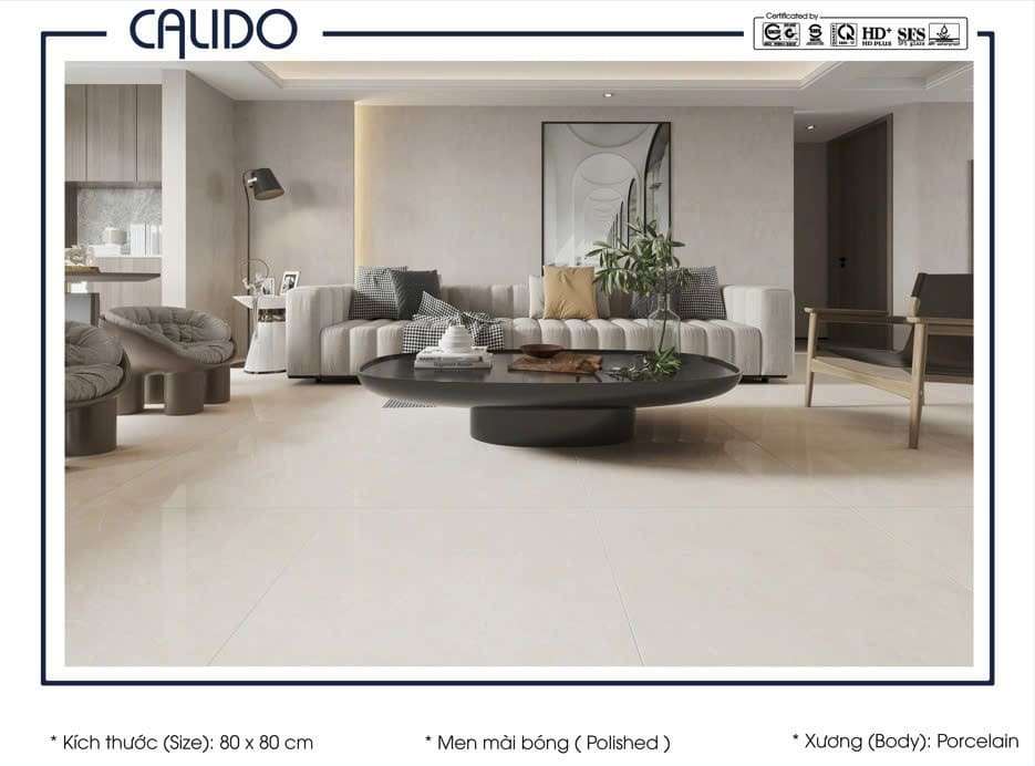 Gạch ốp lát CALIDO 80x80 Solo 22.C.880.6824