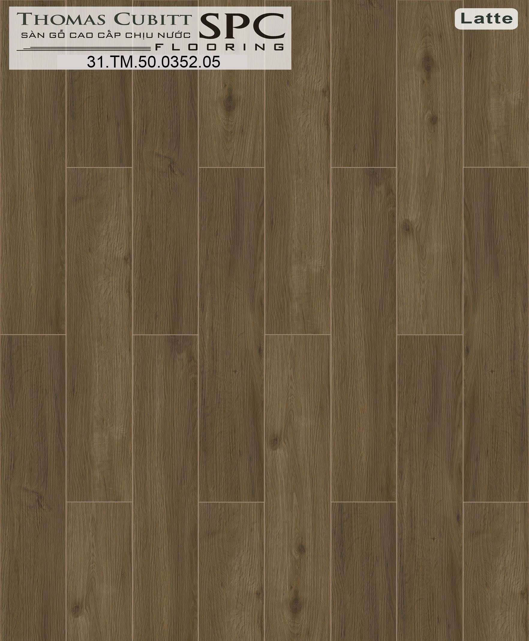 Sàn gỗ SPC Thomas Cubitt 18.2x122 LATTE 31.TM.50.0352.05 - Ảnh 2