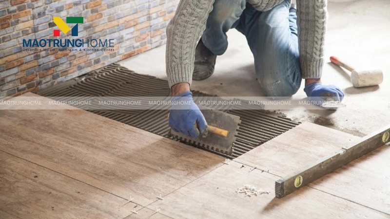 Đối với sàn gỗ cũ