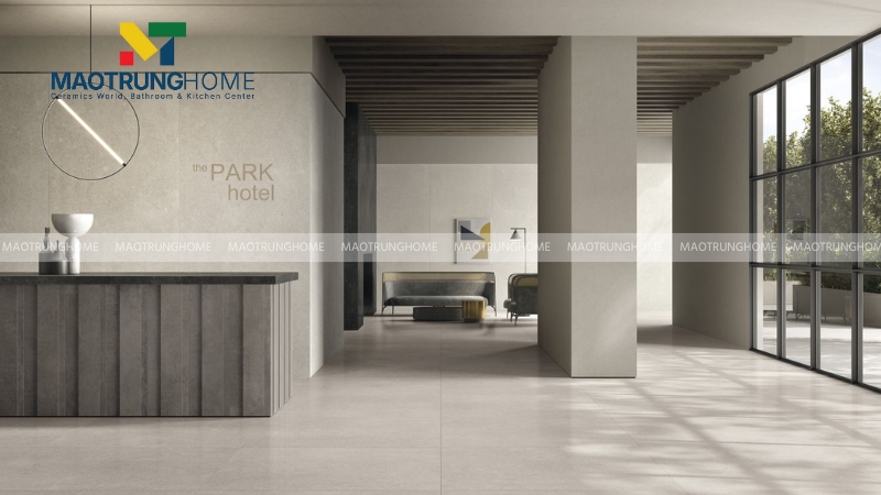 Gạch cho sảnh chính và khu vực lễ tân khách sạn