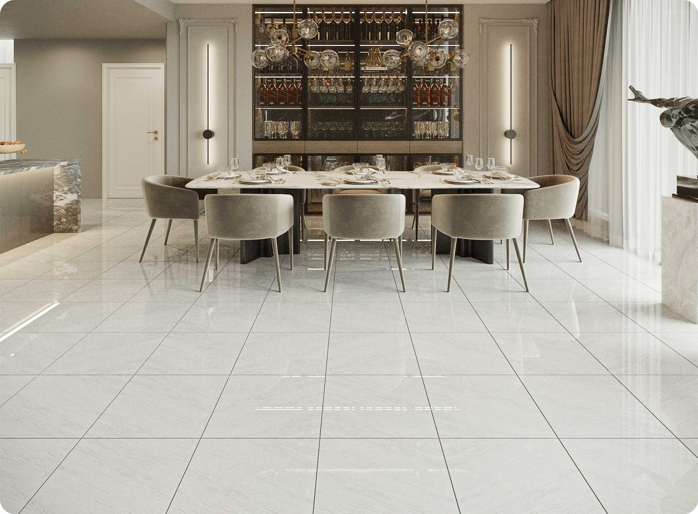 Vgres Gạch Men Bóng 50x50 VG58849 - Ảnh 2