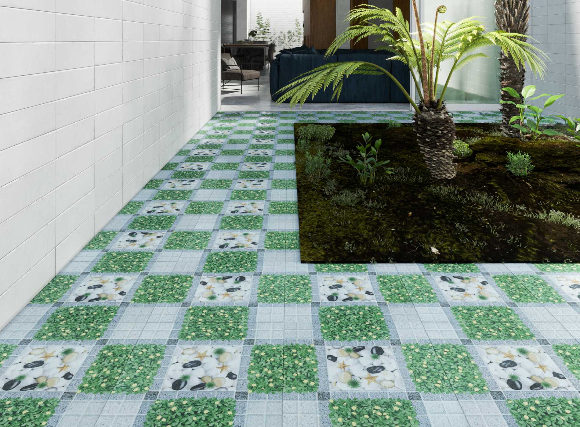 Vgres Gạch Men Mờ 40x40 VG 4601 MT - Ảnh 2