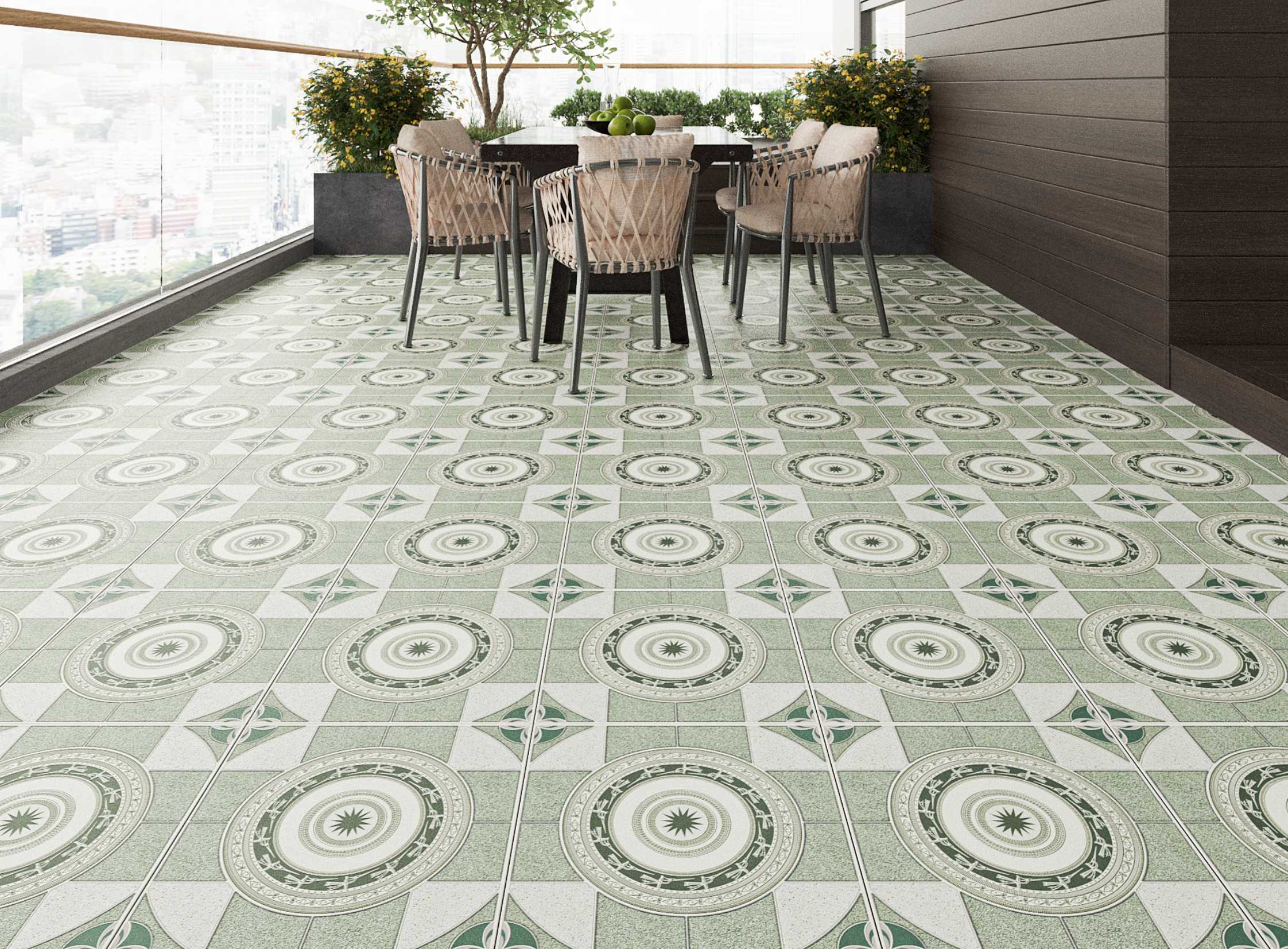 Vgres Gạch Men Mờ 40x40 VG 48847 - Ảnh 2