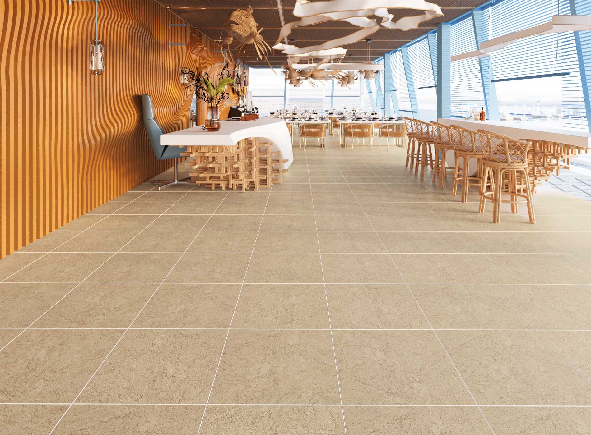 Vgres Gạch Men Mờ 60x60 VG6814 - Ảnh 2