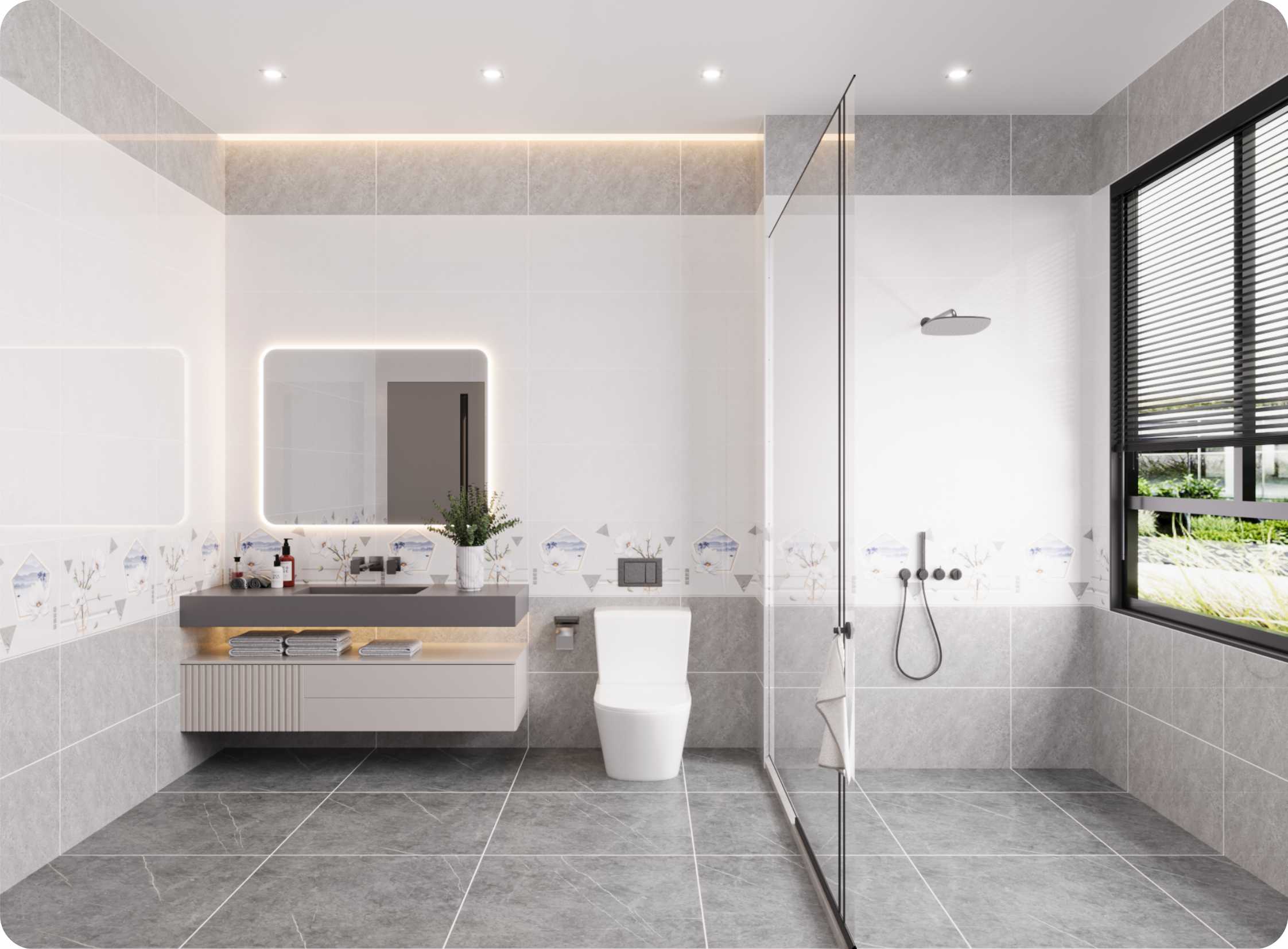 Vgres Gạch Men Bóng 40x80 VG4807 - Ảnh 2