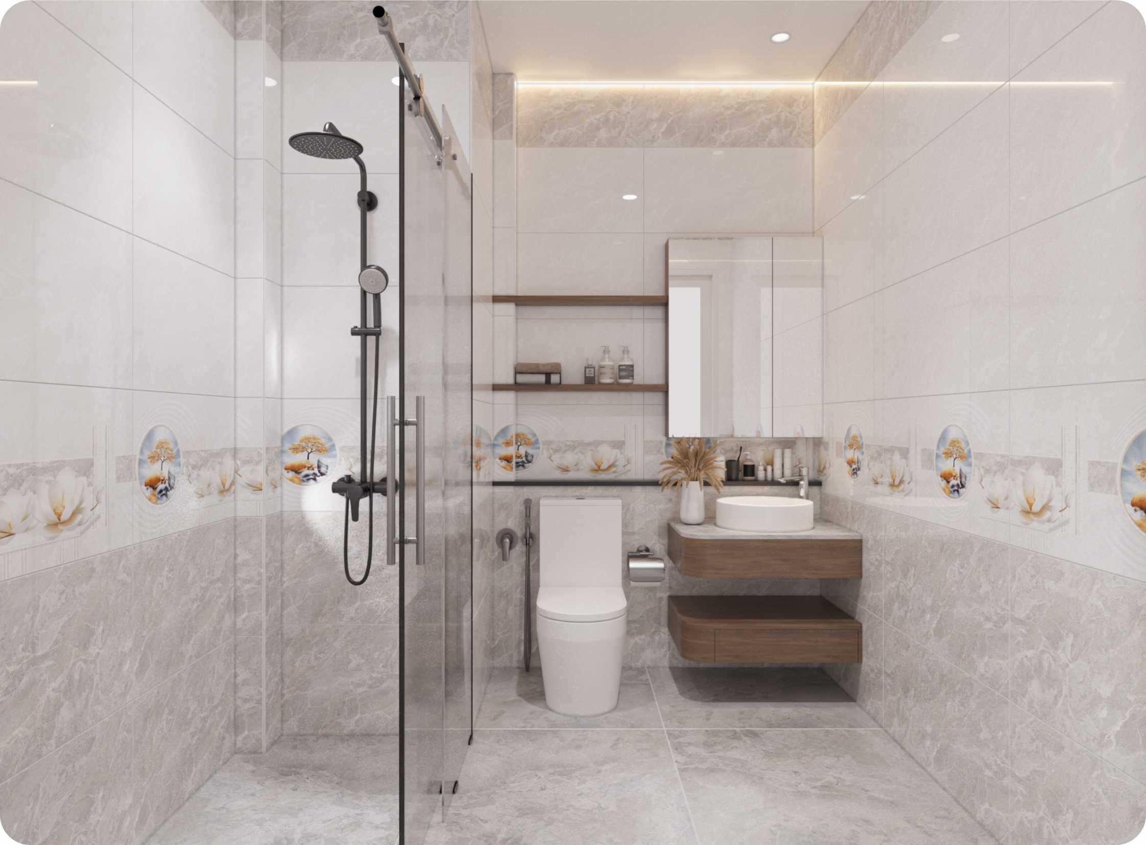 Vgres Gạch Men Bóng 40x80 VG4809D - Ảnh 2