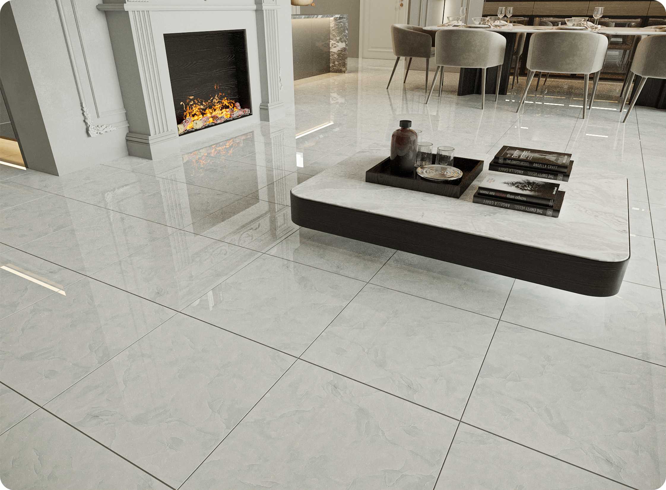 Vgres Gạch Men Bóng 50x50 VG58844 - Ảnh 2