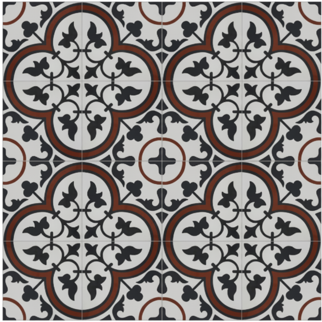 Gạch bông 20X20cm - Ảnh 3