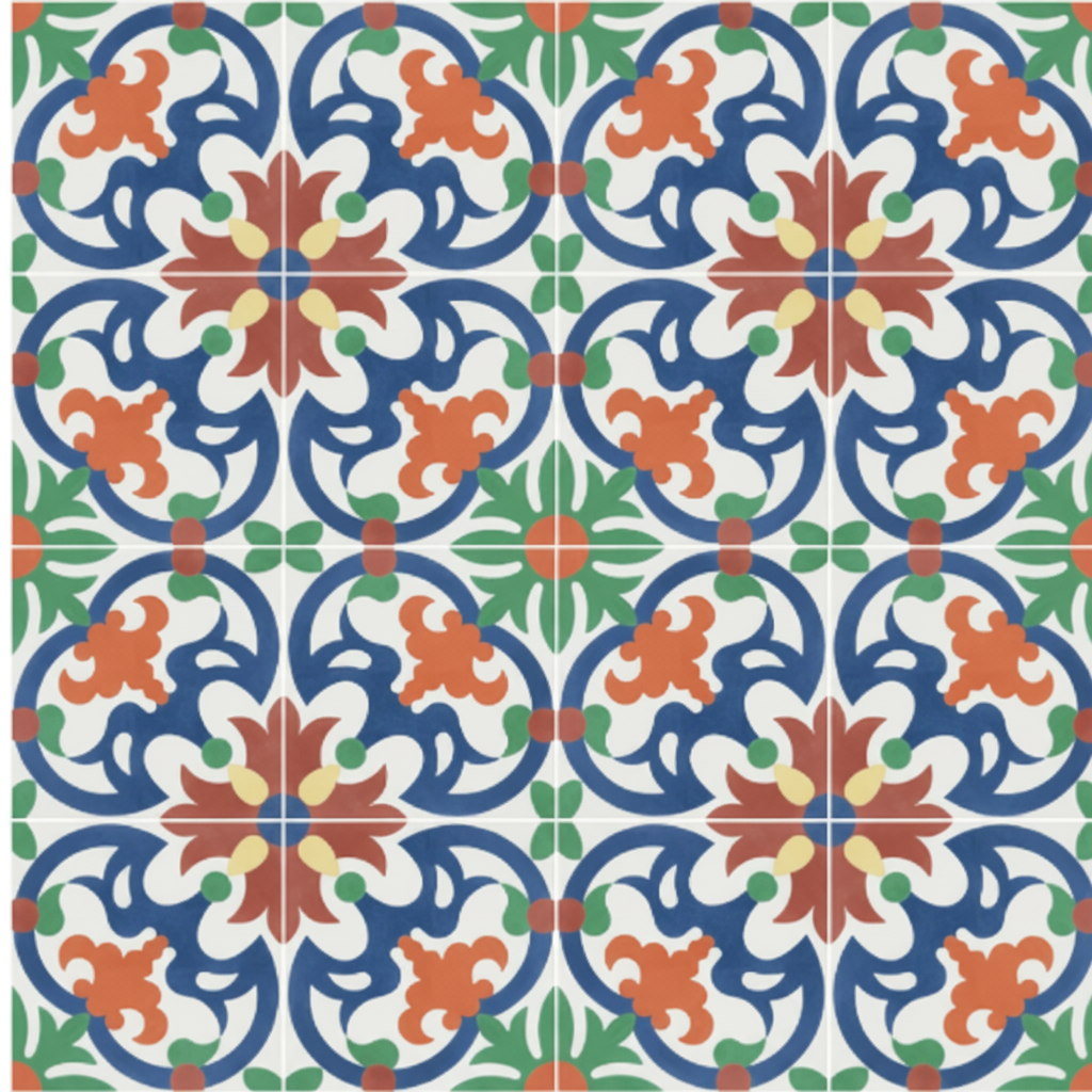 Gạch bông 20X20cm - Ảnh 3