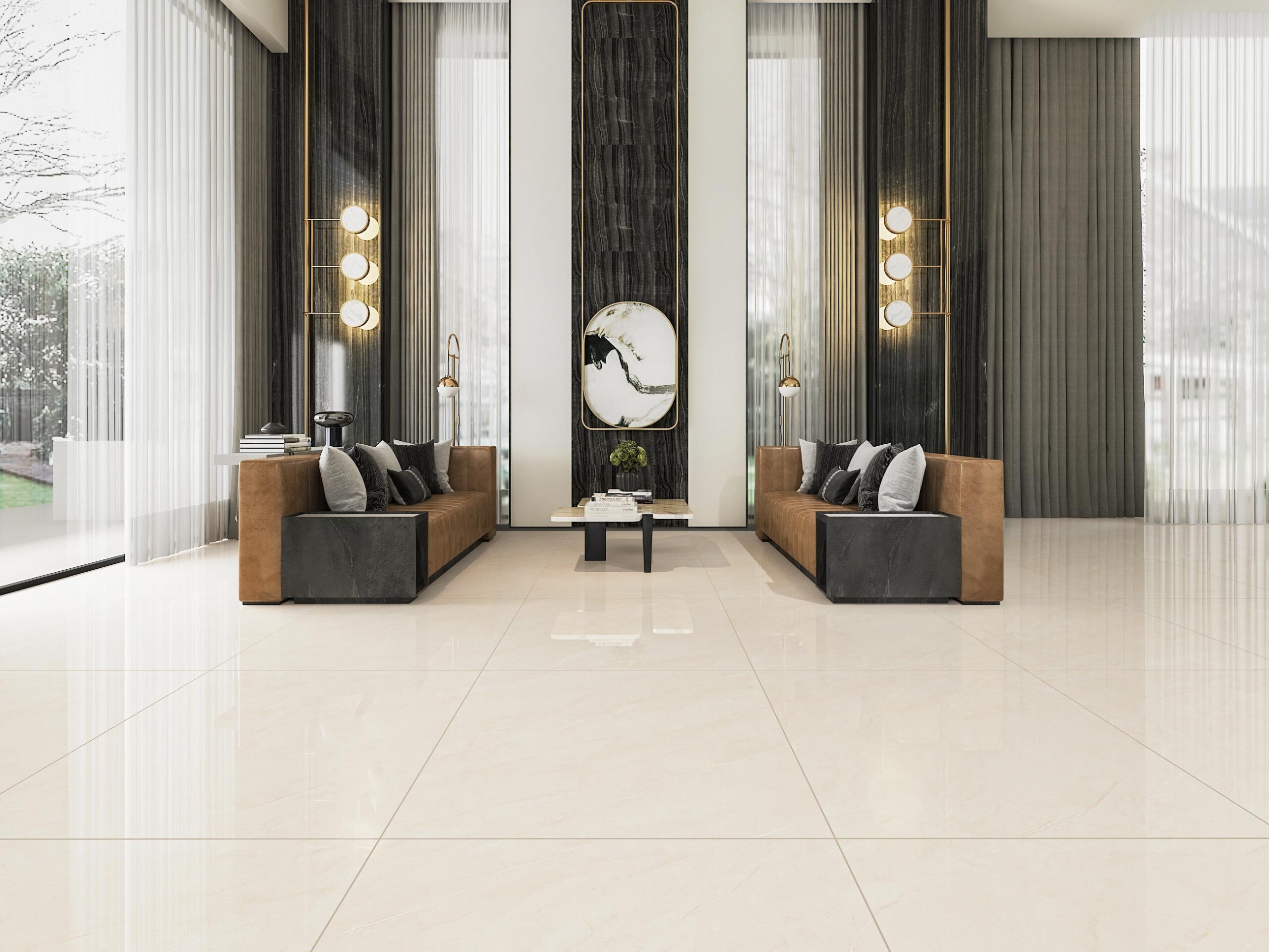 Gạch Hoàn Mỹ Vân marble 100x100 06283 - Ảnh 6