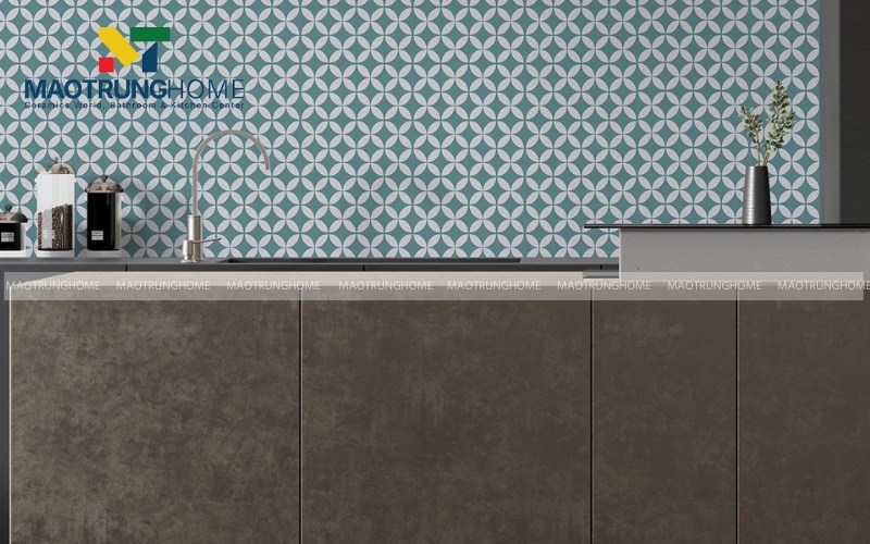 Gạch bông họa tiết tối giản