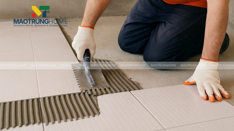Giải đáp từ chuyên gia: Gạch lát nền có ốp tường được không?