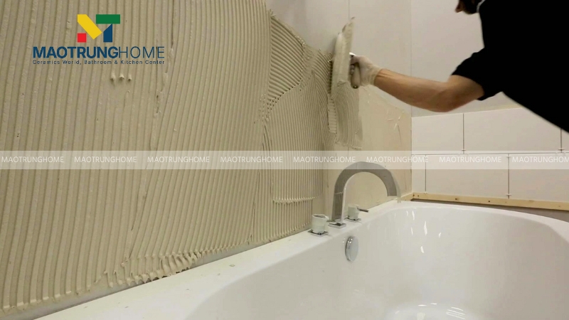 Kỹ thuật trét keo đúng cách