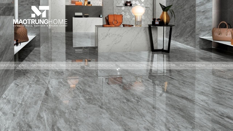 Bề mặt bán bóng (Lappato/Satin)