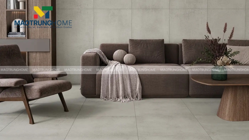 Gạch vân xi măng cho phòng khách (Mẫu 3)