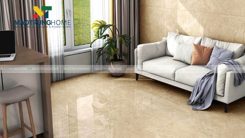 Bề mặt men bóng (Polished)