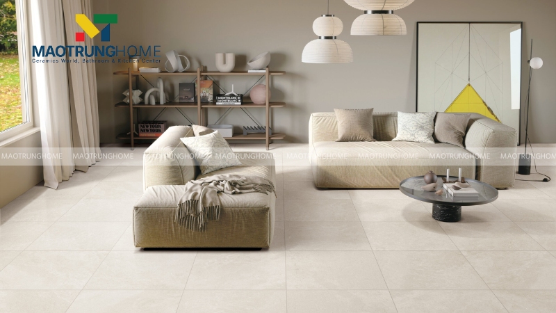 Bề mặt bán bóng (Lappato/Satin)