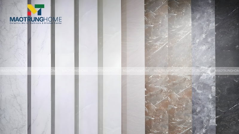 Các họa tiết thường thấy trên bề mặt gạch