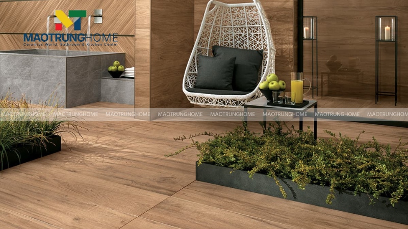 Gạch giả gỗ (Wood-look tiles) (Mẫu 3)