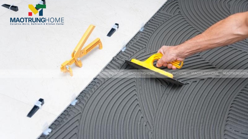 Bạn nên dùng keo chà ron gốc epoxy với khả năng chống thấm gần như tuyệt đối