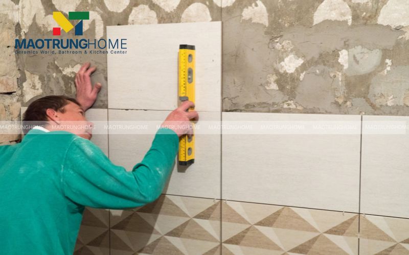 Thi công ốp lại gạch đúng kỹ thuật