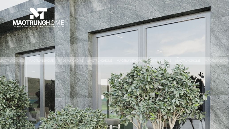 Ốp mặt tiền và khu vực ngoại thất