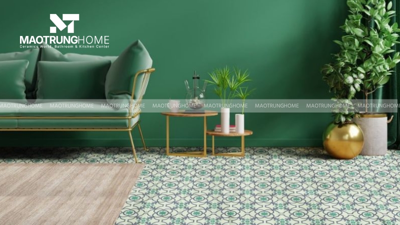 Lựa chọn màu gạch lát nền phù hợp là rất cần thiết