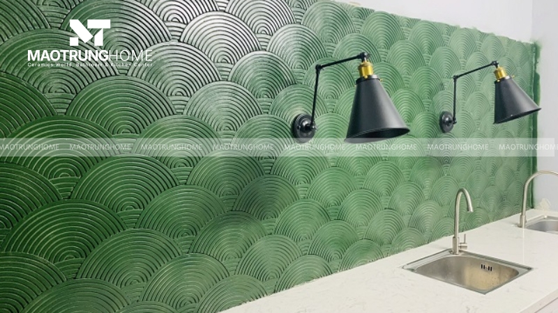 Phối với màu sơn tường và nội thất