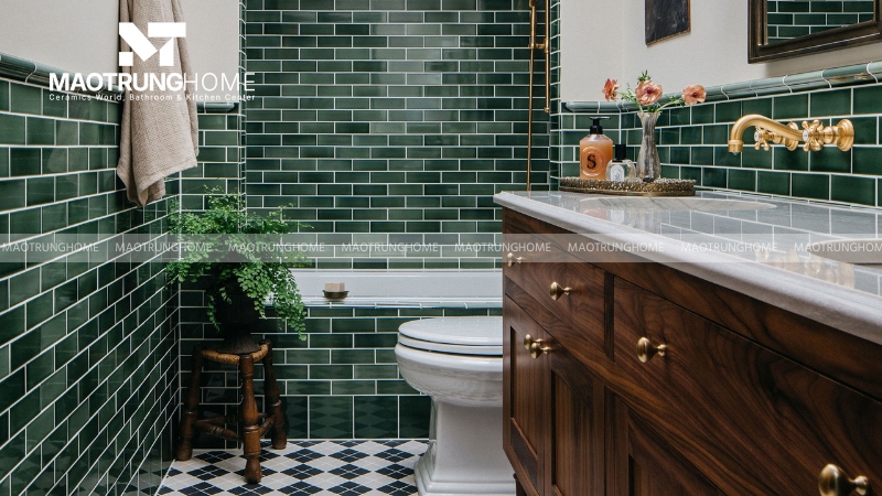 Không gian phòng tắm