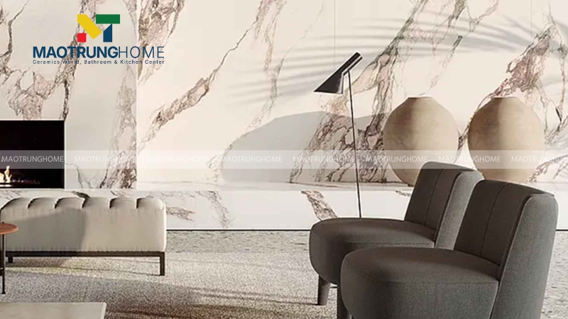 Gạch vân đá marble đỏ Ấn Độ
