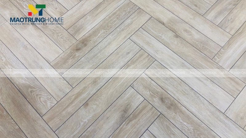 Mẫu gạch xương cá vân gỗ