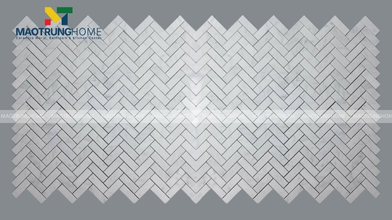 Mẫu gạch mosaic xương cá