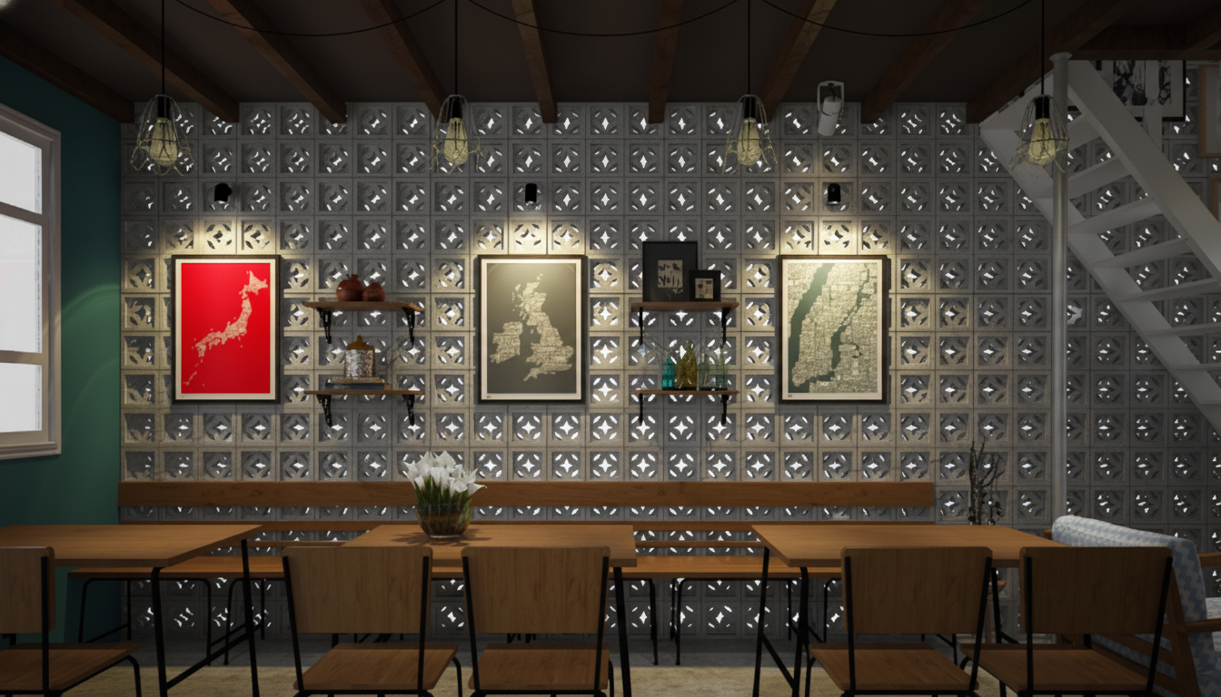 Gạch Bông Gió 19x19 CM - Ảnh 5