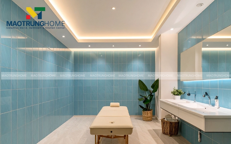 Bề mặt mờ giúp chống trơn trượt hiệu quả