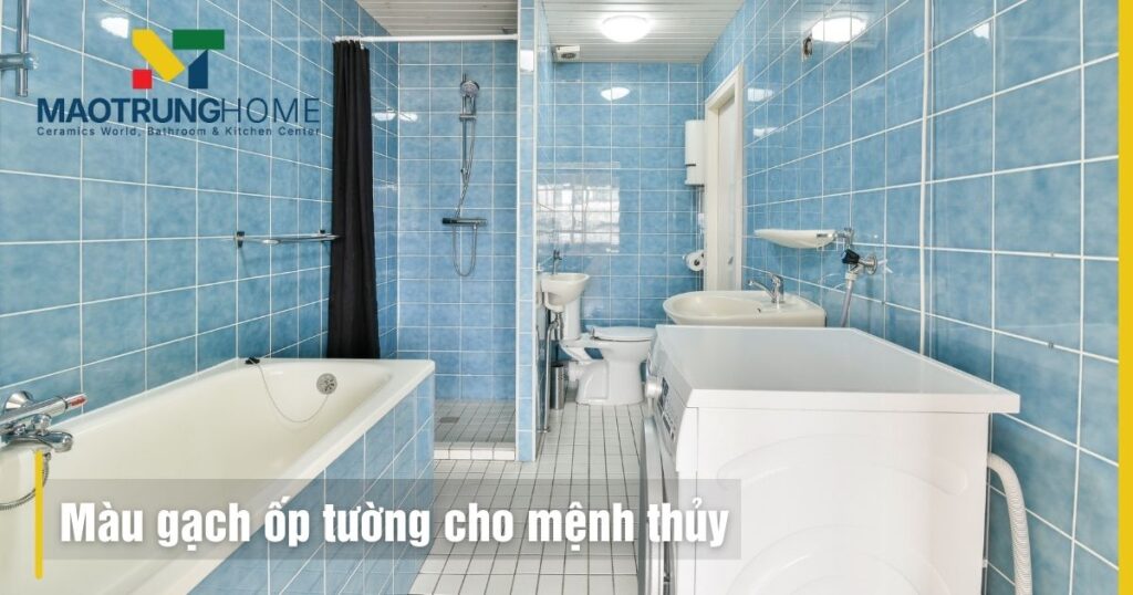 Mẫu gạch hợp mệnh Thủy
