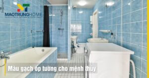 Mẫu gạch hợp mệnh Thủy