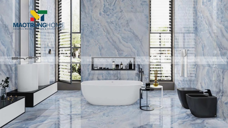 Chọn gạch ốp lát cho phòng tắm