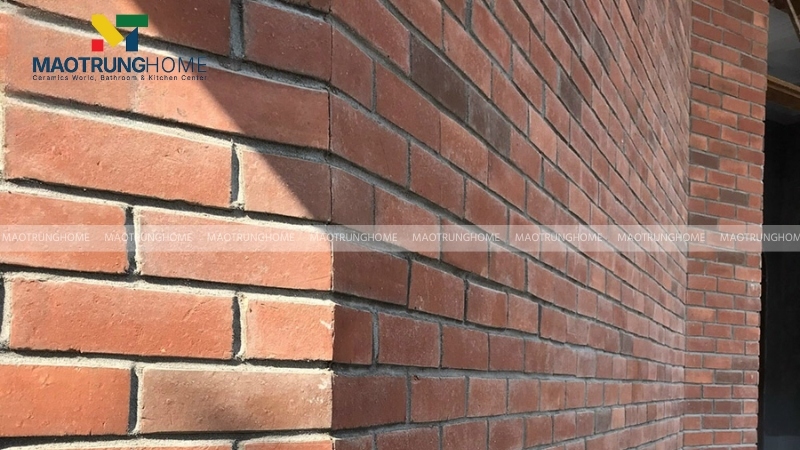 Mẫu gạch thẻ ốp tường rào