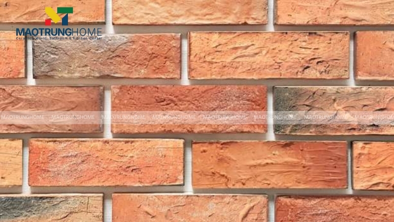 Mẫu gạch giả cổ ốp tường rào