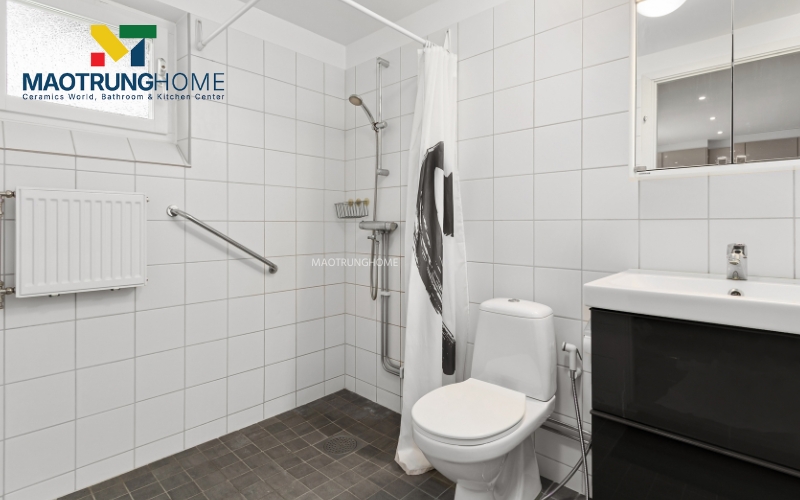 Thiết kế nhà vệ sinh 4m2 cân bằng thẩm mỹ và công năng